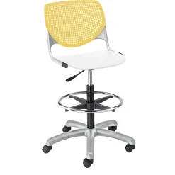 Perforated Back Polypropylene Stool