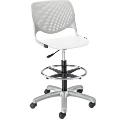 Perforated Back Polypropylene Stool