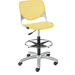 Perforated Back Polypropylene Stool