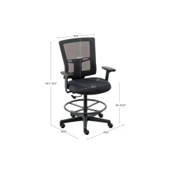 Perspective Mesh Back Stool