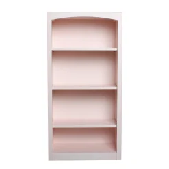 Pine Bookcases 4-Shelf Bookcase – 24”W x 48”H