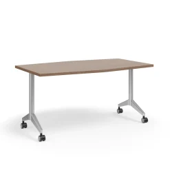 Pirouette Double Chevron Mobile Table - 60