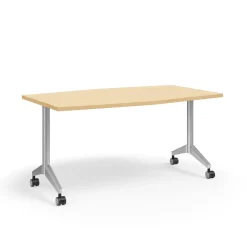 Pirouette Double Chevron Mobile Table - 60