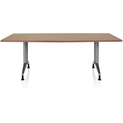 Pirouette Double Chevron Mobile Table - 72