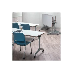 Pirouette Rectangular Flip-Top Training Table - 72