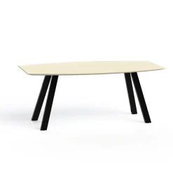 Plateaux Boat Shaped Conference Table with Knife Edge - 72W x 36D