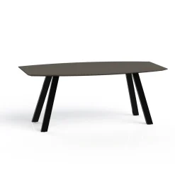 Plateaux Boat Shaped Conference Table with Knife Edge - 72W x 36D