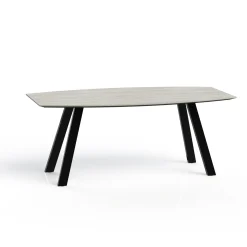 Plateaux Boat Shaped Conference Table with Knife Edge - 72W x 36D