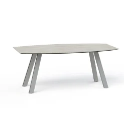 Plateaux Boat Shaped Conference Table with Knife Edge - 72W x 36D