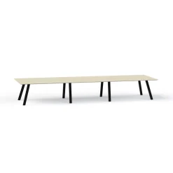 Plateaux Rectangular Conference Table with Knife Edge - 192W x 48D