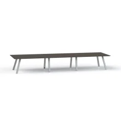 Plateaux Rectangular Conference Table with Knife Edge - 192W x 48D