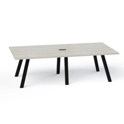 Plateaux Rectangular Conference Table with 3MM Edge - 144W x 48D