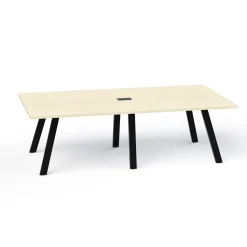 Plateaux Rectangular Conference Table with 3MM Edge - 144W x 48D