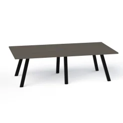 Plateaux Rectangular Conference Table with 3MM Edge - 144W x 48D