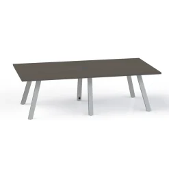 Plateaux Rectangular Conference Table with 3MM Edge - 144W x 48D