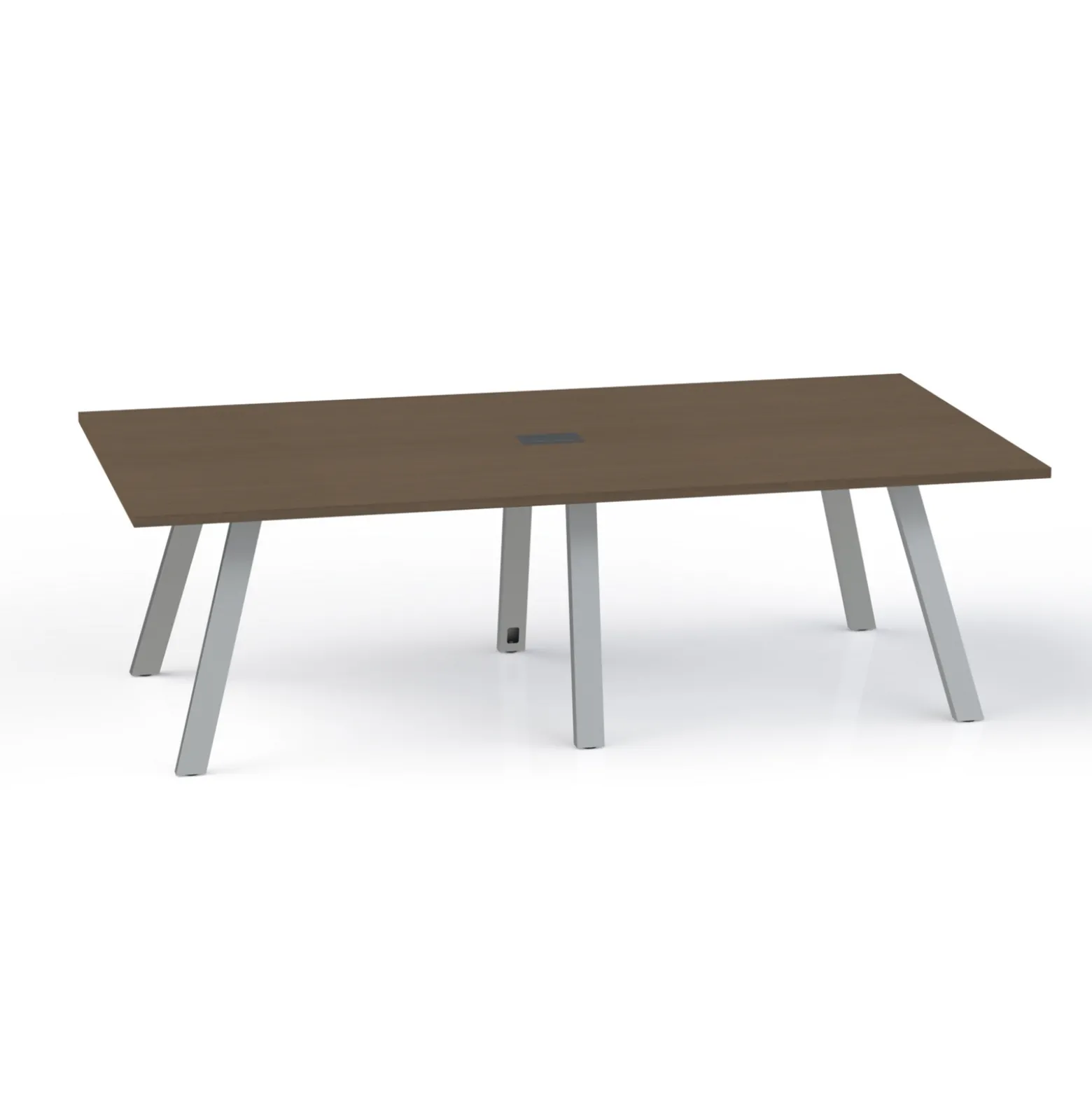 Plateaux Rectangular Conference Table with 3MM Edge - 144W x 48D