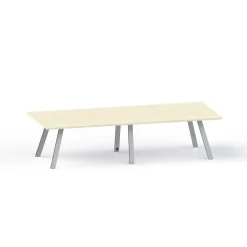 Plateaux Rectangular Conference Table with 3MM Edge - 192W x 48D