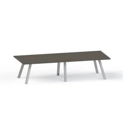 Plateaux Rectangular Conference Table with 3MM Edge - 192W x 48D