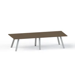 Plateaux Rectangular Conference Table with 3MM Edge - 192W x 48D