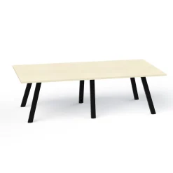 Plateaux Rectangular Conference Table with 3MM Edge - 120W x 48D
