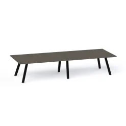Plateaux Rectangular Powered Conference Table with 3MM Edge - 120W x 48D