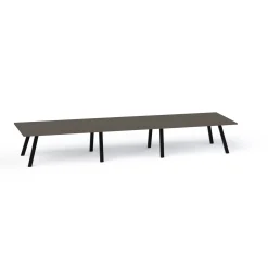 Plateaux Rectangular Powered Conference Table with 3MM Edge - 192W x 48D