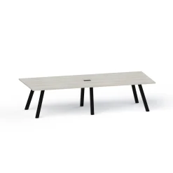 Plateaux Rectangular Powered Conference Table with 3MM Edge - 72W x 36D