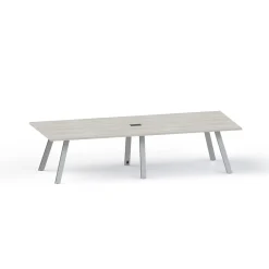 Plateaux Rectangular Powered Conference Table with 3MM Edge - 72W x 36D