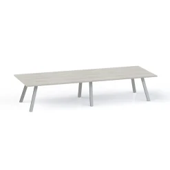 Plateaux Rectangular Powered Conference Table with 3MM Edge - 96W x 48D