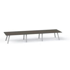 Plateaux Rectangular Powered Conference Table with 3MM Edge - 144W x 48D