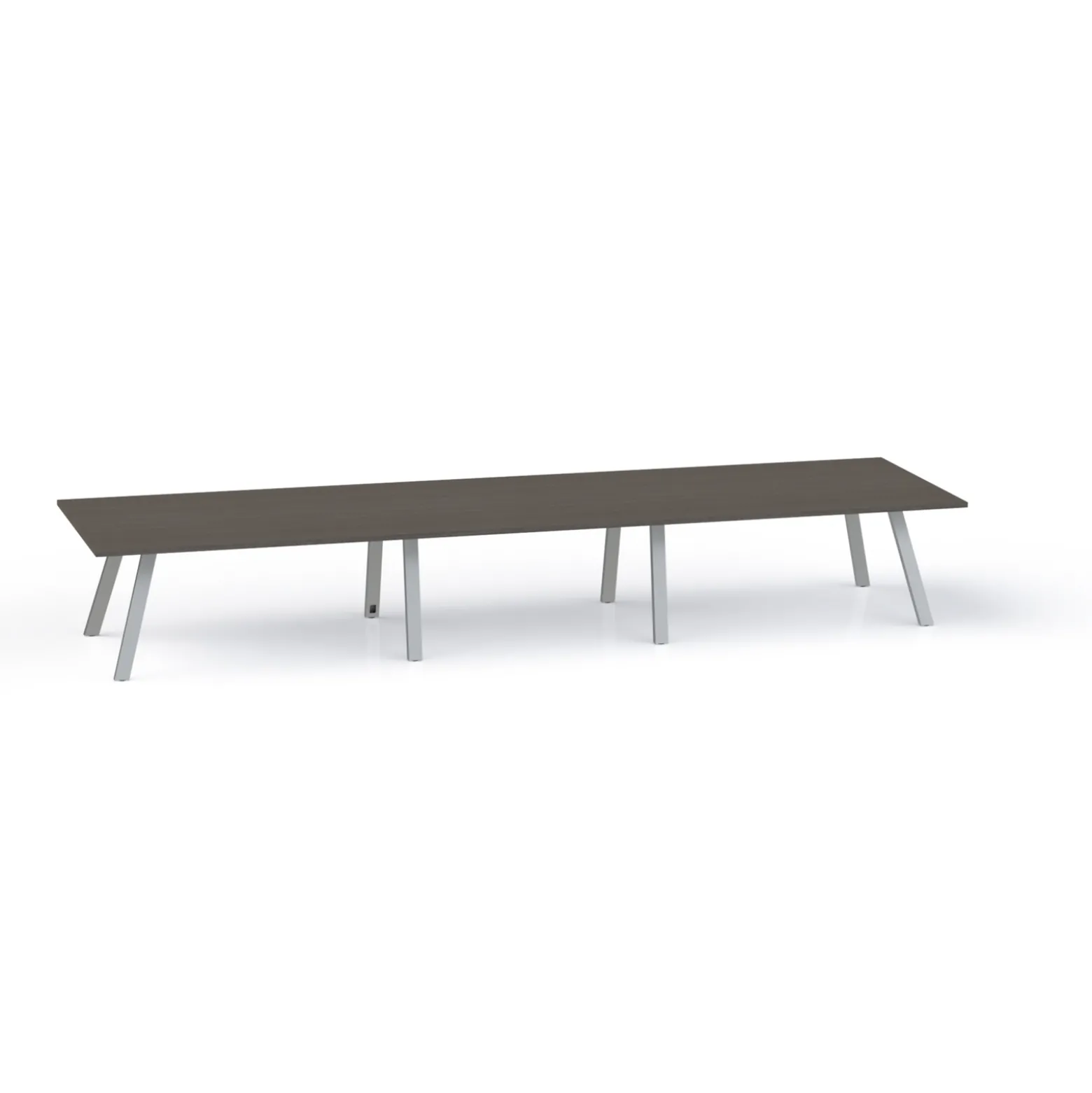 Plateaux Rectangular Powered Conference Table with 3MM Edge - 144W x 48D