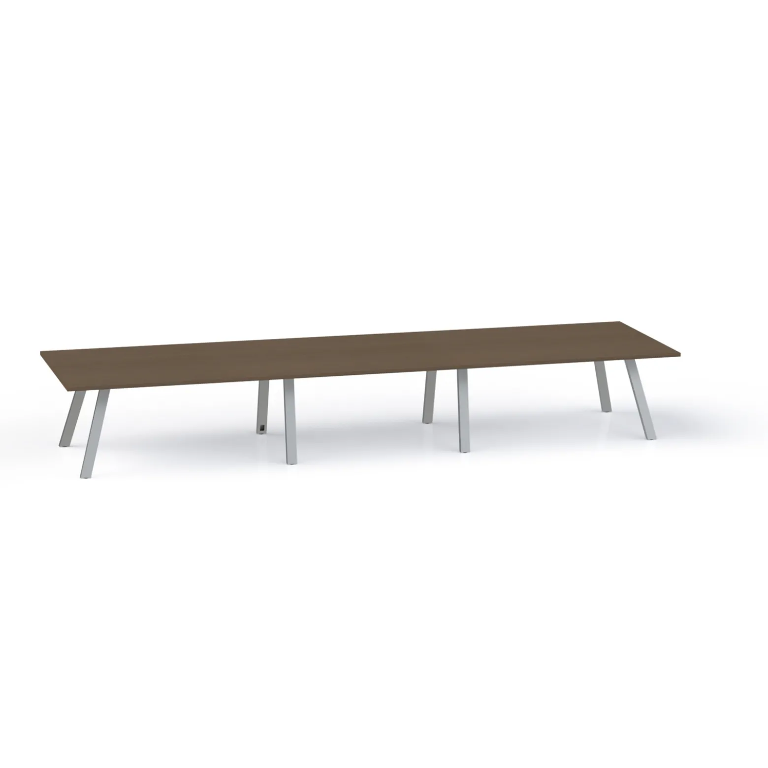 Plateaux Rectangular Powered Conference Table with 3MM Edge - 144W x 48D