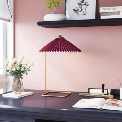 Pleated Table Lamp - 19