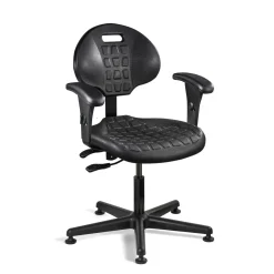 Polyurethane Chair with Arms -15"-20"H
