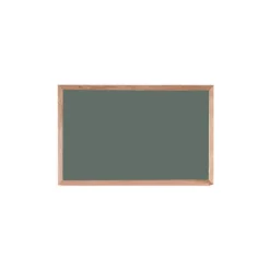 Porcelain Chalkboard with Oak Frame 36
