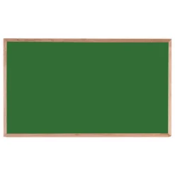 Porcelain Chalkboard with Oak Frame 60