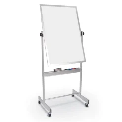 Porcelain Reversible White/White Board 30"x40"