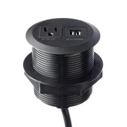 Power Source Module Grommet with USB, 3" Diameter