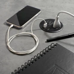 Power Source Module Grommet with USB, 3.25