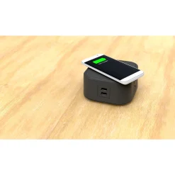 PowerUp Wireless Charging Station Power Cube with USB