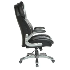 Pro-Line II™ Deluxe Executive Textured Chair with Flip Arms