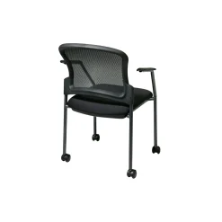 Pro-line ProGrid®Mobile Guest Chair with Arms and Casters
