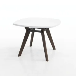 Rang Rounded Square Wood Table - 42