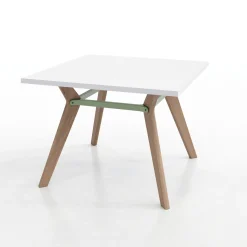 Rang Square Wood Table - 42