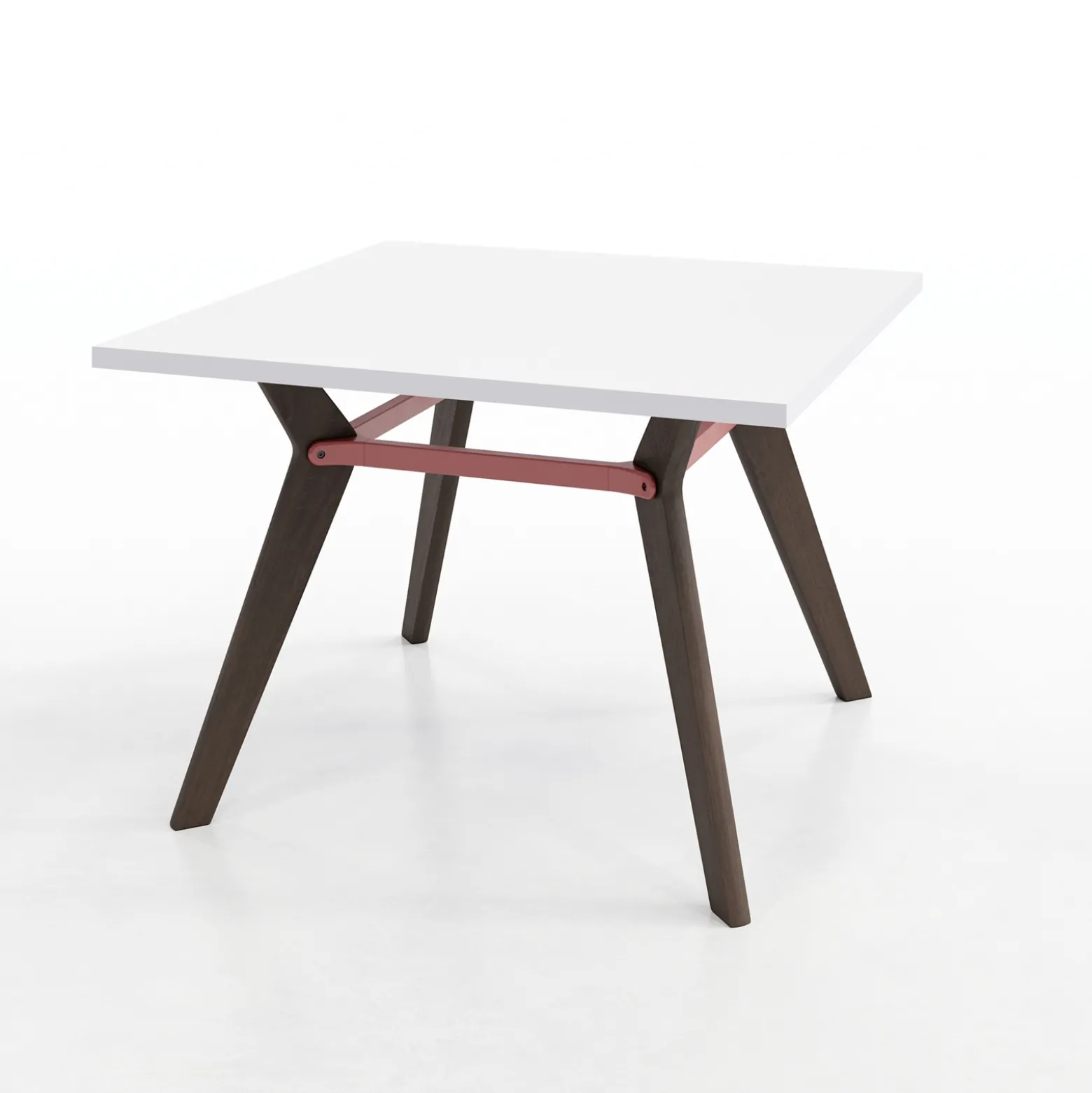 Rang Square Wood Table - 42"Wx30"H