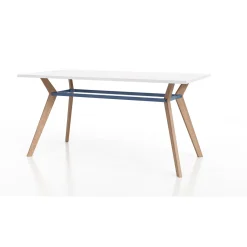 Rang Standing Height Collaborative Wood Table - 42