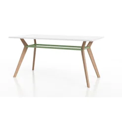 Rang Standing Height Collaborative Wood Table - 42