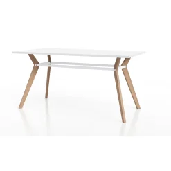 Rang Standing Height Collaborative Wood Table - 42