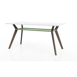 Rang Standing Height Collaborative Wood Table - 42