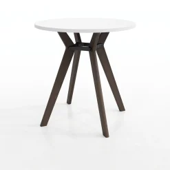 Rang Standing Height Round Wood Table - 42